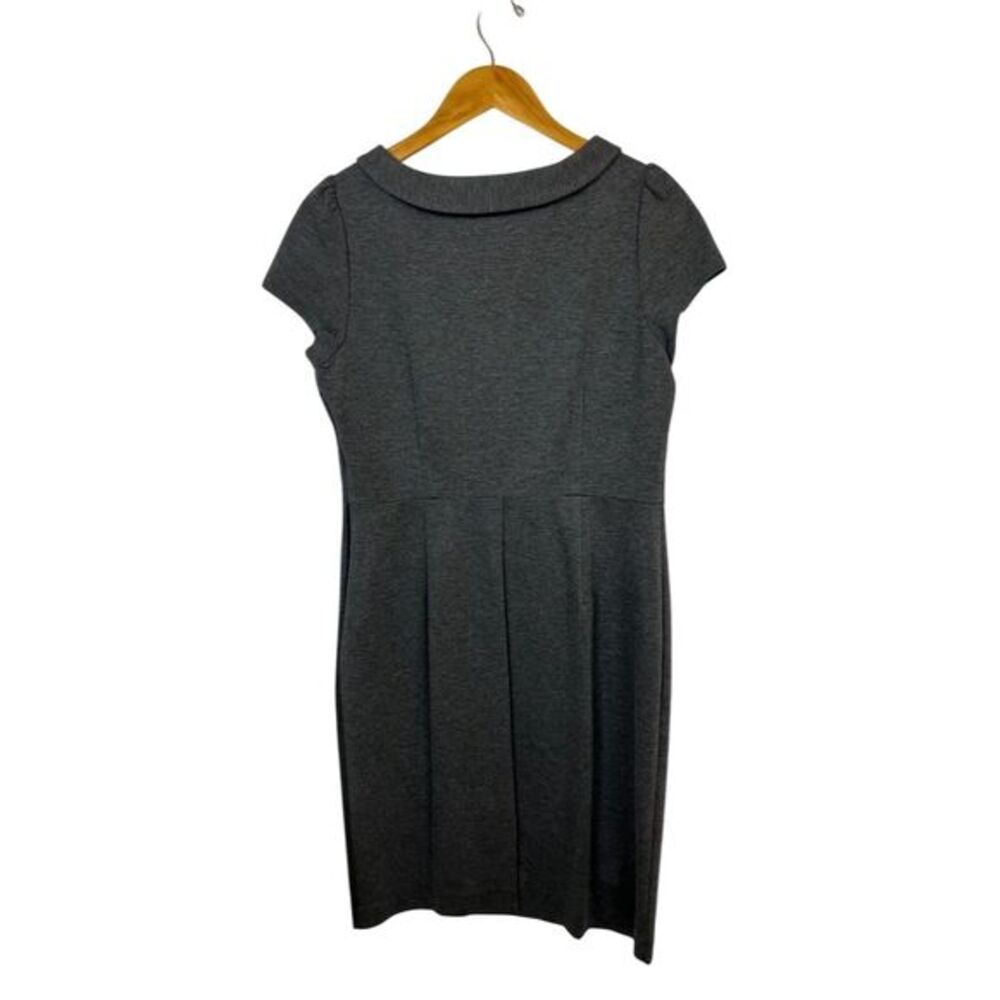 Boden Women's Heather Gray Short Sleeve Knee Length Dress Size 6